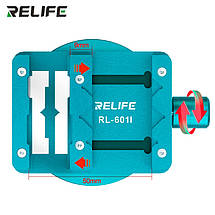 Тримач для ремонту плат Relife RL-601I компактний, поворотний, із затискачем, фото 5