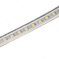 Светодиодная лента 120 led/m 220V, белая теплая