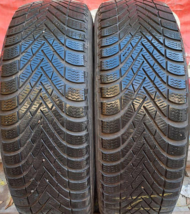 Шини легкові б/у 195/65R15 Pirelli Winter Cinturato (зимові), фото 1