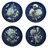 Столовий сервіз із кераміки з ботанічним малюнком на 4 персони "Сині квіти Богемії" Certified International, фото 3