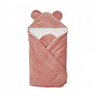 Конверт-плед дитячий Вушка Twins 9014-TВ-24 велюр 80х80 см, Lala.in.ua
