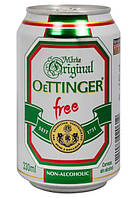 Пиво светлое безалкогольное Oettinger Free 0,5% 0,330л Германия