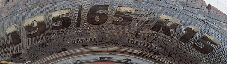 Шини легкові б/у 195/65R15 PLATIN RP50 WINTER (зимові), фото 3