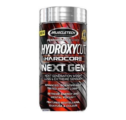 Hydroxycut Hardcore Next Gen MuscleTech 180 caps 