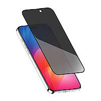 Защитное стекло для iPhone 15 Plus VOKAMO Ocover Diamond Privacy Black (NVK010866)