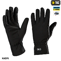 Зимние перчатки тактические M-Tac Черный XL, Рукавицы для ВСУ, перчатки Winter Soft Shell, полнопалые перчатки