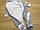 62 1-3 міс з підкладкою махровий пухнастий плюшевий утеплений чоловічок для новонароджених на виписку з вушками 3881 СРБ, фото 8