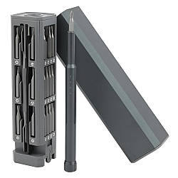 Набір магнітних викруток 44 в 1 для ремонту електроніки в компактному футлярі