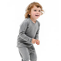 Термофутболка Turbat Yeti Top Kids детская cloudburst grey 104 темно-серая