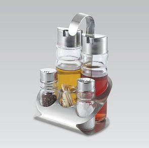 Набір для спецій, органайзер для зберігання спецій 6 предметів якісний зручний спнецовник для кухні