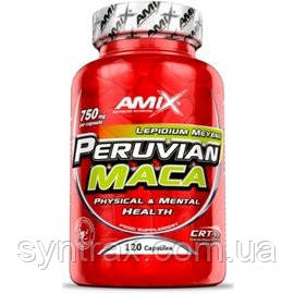 Amix Peruvian MACA 750 mg 120 caps , перуанська мака