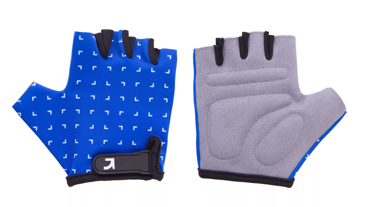 Рукавички дитячі Green Cycle FLASH без пальців S синьо-білі