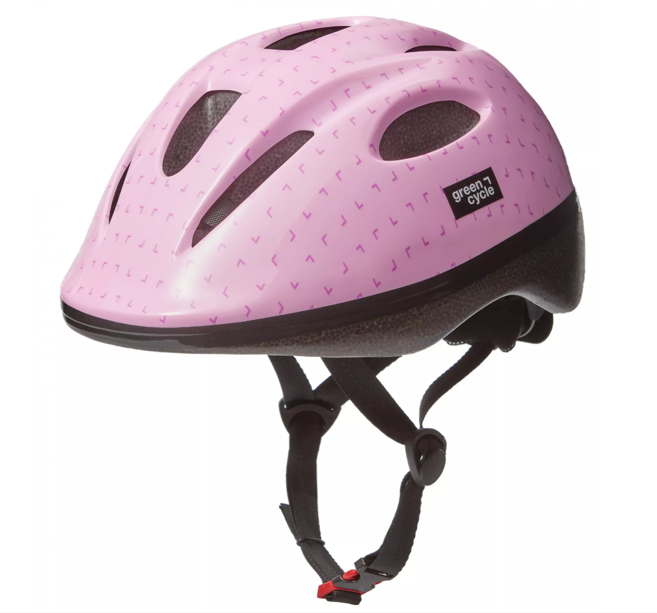 Шолом дитячий Green Cycle MIA  рожево-бузковий лак 51-55cm