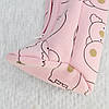 Теплий комбінезон для новонароджених (тринитка з начосом) Коала Рожевий Minikin, фото 5