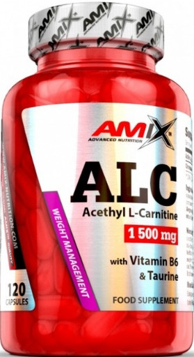 Amix ALC 1500 mg 120 caps, ацетил л карнітин