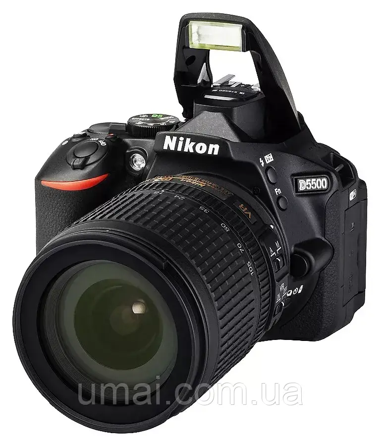Фотоаппарат Nikon D5500 AF-S 18-105 mm 24.2MP f/3.5-5.6G ED VR Full HD Made In Thailand Гарантия 36 месяцев - фото 1 - id-p1997314788