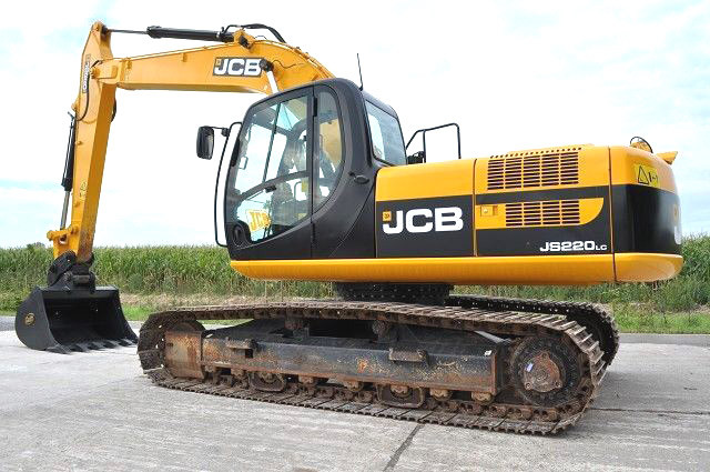 Механізм натягу лінивця 215/12229 для JCB JS220