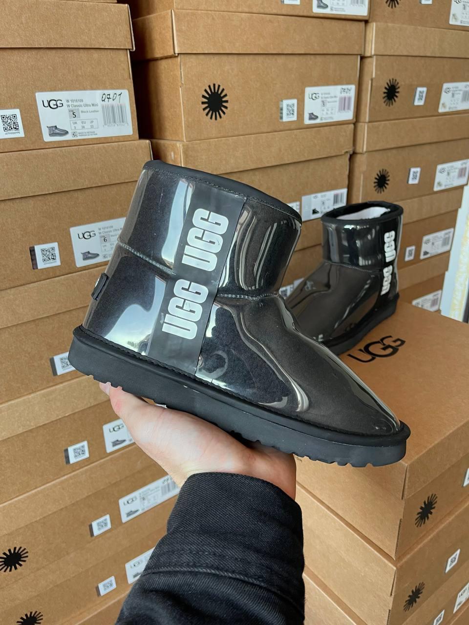 Жіночі угги UGG Classic Clear Mini Boot Black 1113190-BLK, фото 1