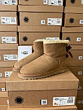 Жіночі угги UGG Mini Bailey Bow II Chestnut Brown 1016501-CHE, фото 6