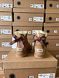 Жіночі угги UGG Mini Bailey Bow II Chestnut Brown 1016501-CHE, фото 8
