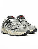Жіночі кросівки New Balance 9060 Rain Cloud Grey (с мехом) U9060GRY, фото 3