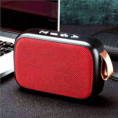 Червона блютуз колонки. FM-радіо. Компактний розмір. Звук краще ніж у телефоні. Bluetooth Speaker