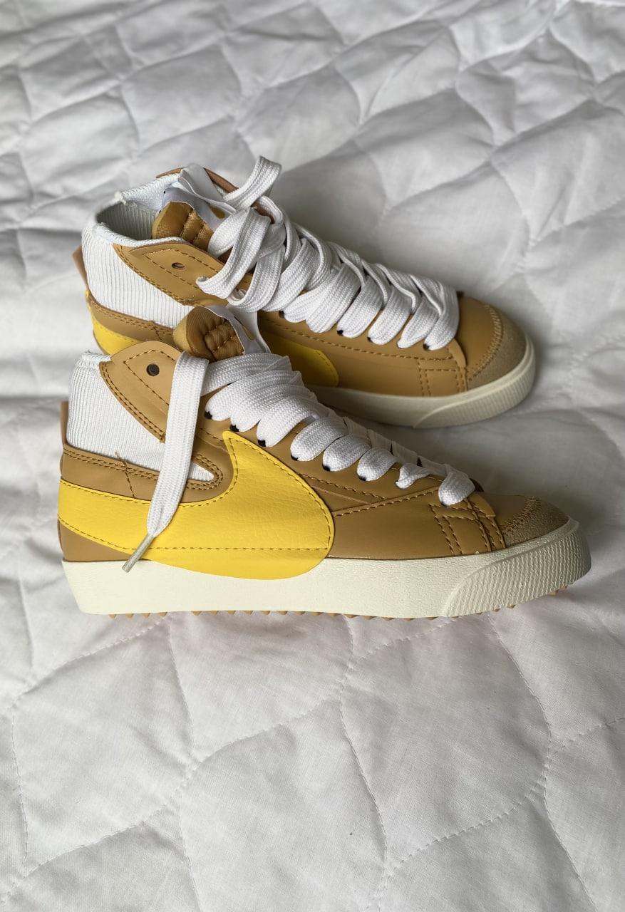 Nike Blazer Mid 77 Jumbo Wheat Grass Vivid Sulfur Yellow Beige DH7690 700 40 BIGL.UA 1997328191