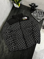 Куртка пухова TNF Gucci чорна XL