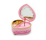Дитяча скринька Принцеса 6005P, заводна з люстерком і потайним відділенням, фото 4