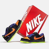 Мужские кроссовки Nike Dunk Low Night of Mischief Halloween Black Orange BQ6817-006 41