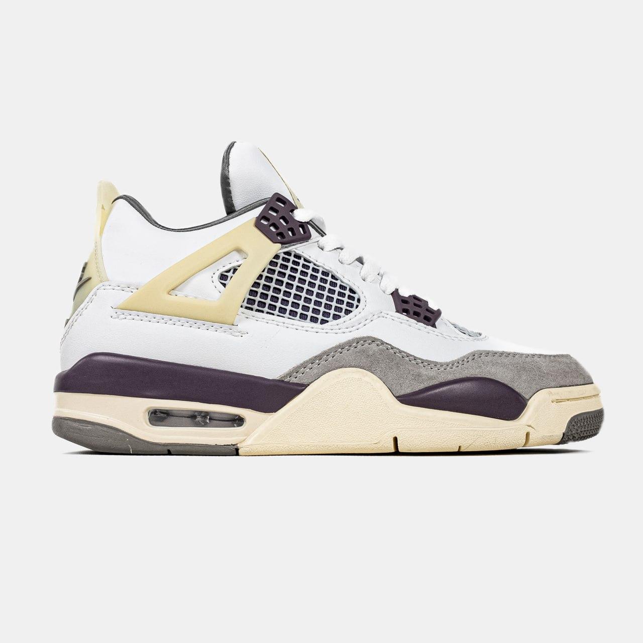 Жіночі кросівки Джордан Jordan 4 White Beige Grey ALL09760, фото 1