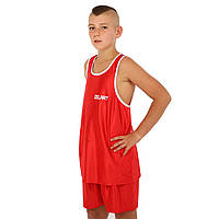 Дитяча форма для боксу ZELART CO-8943 (зріст 125-165 см) червоний