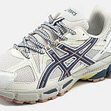 Чоловічі кросівки Asics Gel-Kahana 8 Marathon Beige Blue Pink 1012A978-022, фото 9
