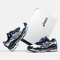 Мужские кроссовки Asics Gel-NYC Blue Cream Steel Grey 1201A789-100