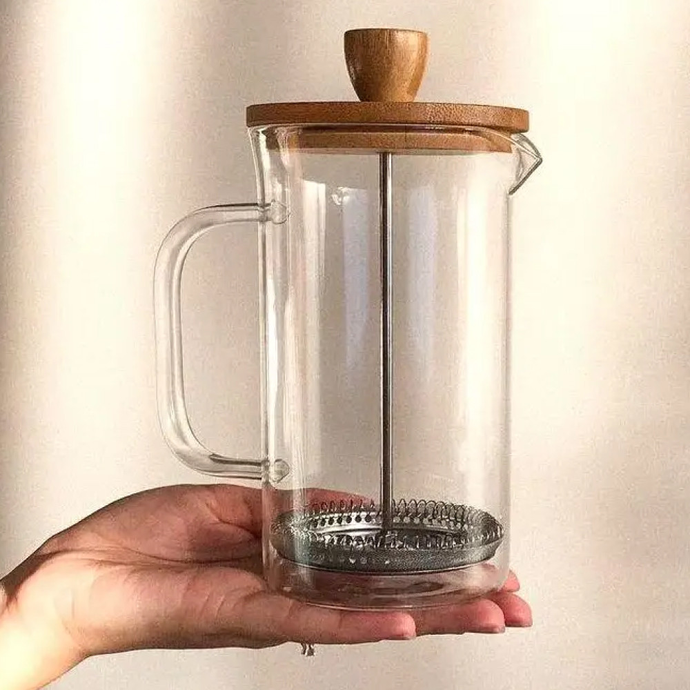 Френч-прес для кави і чаю "Бамбук", фото 1