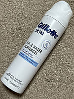 Гель крем для бритья Gillette Skin Ultra Sensitive Vitamin E со свежим ароматом 200мл оригинал США