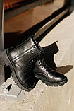 Жіночі черевики Balenciaga Tractor 20mm Zip Up Boot Black (c мехом) 615679WA8E91000, фото 5