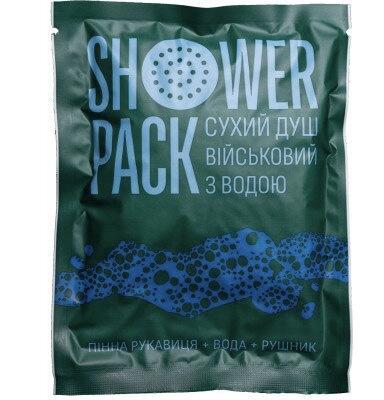 Shower Pack Душ одноразовий сухий, військовий з водою TOS