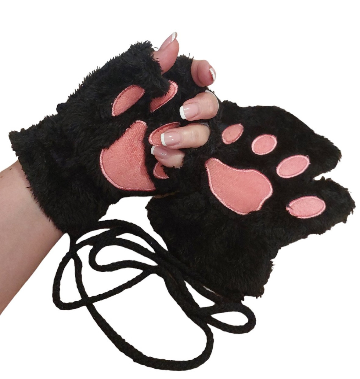 У меня лапки: перчатки в виде кошачьих лап | Кошачьи лапы, Видео, Зима