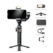 Стабілізатор для телефона Hohem iSteady M6 Kit з підсвіткою і стеженням, фото 6