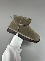 Женские угги UGG Ultra Mini Coffee Suede Brown ALL13704