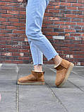 Жіночі угги UGG Classic Ultra Mini Platform Boot Chestnut Brown 1135092-CHE, фото 6