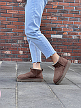 Жіночі угги UGG Classic Ultra Mini Platform Boot Brown Chocolate 1135092-CHO, фото 6