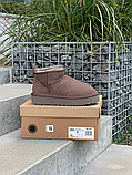 Жіночі угги UGG Classic Ultra Mini Platform Boot Brown Chocolate 1135092-CHO, фото 7