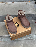 Жіночі угги UGG Classic Ultra Mini Platform Boot Brown Chocolate 1135092-CHO, фото 10
