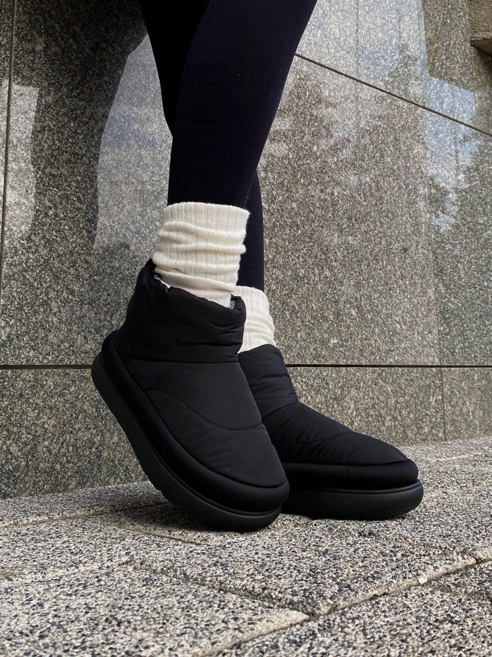Жіночі угги UGG Classic Maxi Mini Boot Black 1132017-BLK, фото 1