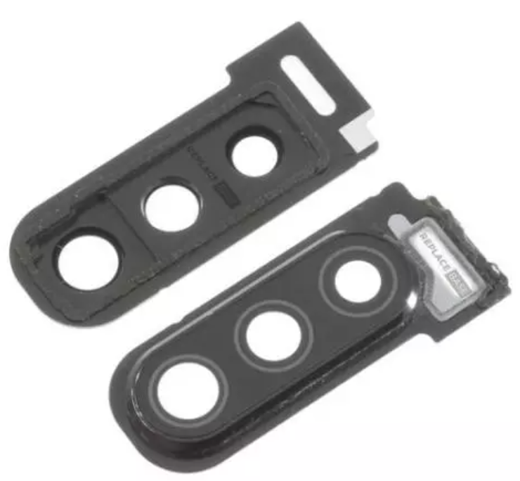 Скло камери для Sony Xperia 10 III XQ-BT52, з рамкою чорного кольору, фото 1