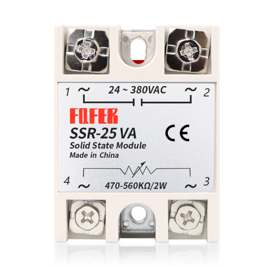 Однофазне твердотільне реле SSR-25VA VR-AC керування змінним резистором