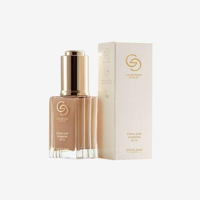 Oriflame Омолоджувальний світловідбивний тон, Теплий Беж| Beige Warm, Giordani Gold Eternal Glow SPF 25, 30 мл