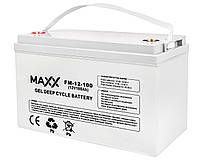 Гелевий акумулятор Maxx FM-12-100 Gel Deep Cycle Battery 12V 100Ah